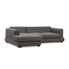 დივანი HOBEL CORNER SIDNEY PLUS DARK CAPPUCCINO BUKLE 7 L (3)