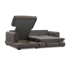 დივანი HOBEL CORNER SIDNEY PLUS DARK CAPPUCCINO BUKLE 7 L (3)