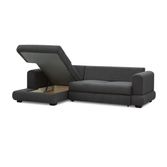 диван HOBEL CORNER SIDNEY PLUS DARK GREY BUKLE 15 L (3)