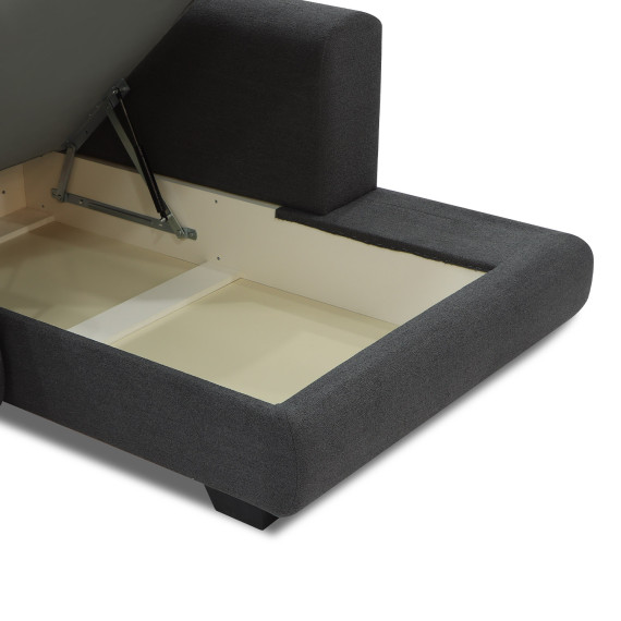 диван HOBEL CORNER SIDNEY PLUS DARK GREY BUKLE 15 R (3)