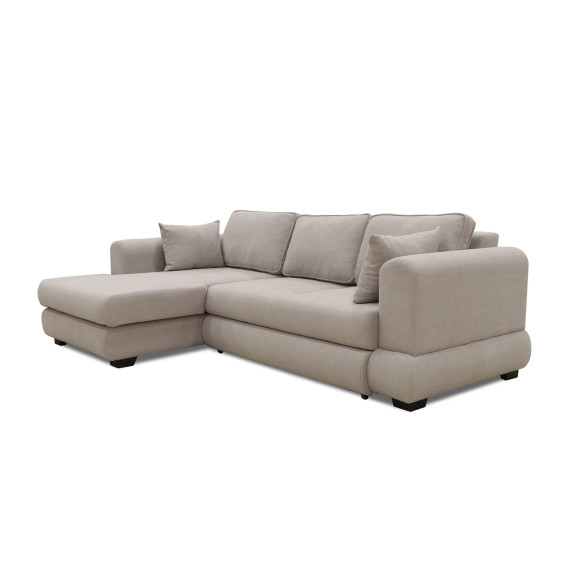 დივანი HOBEL CORNER SIDNEY PLUS F/Z GREY BUKLE 9 L (3)