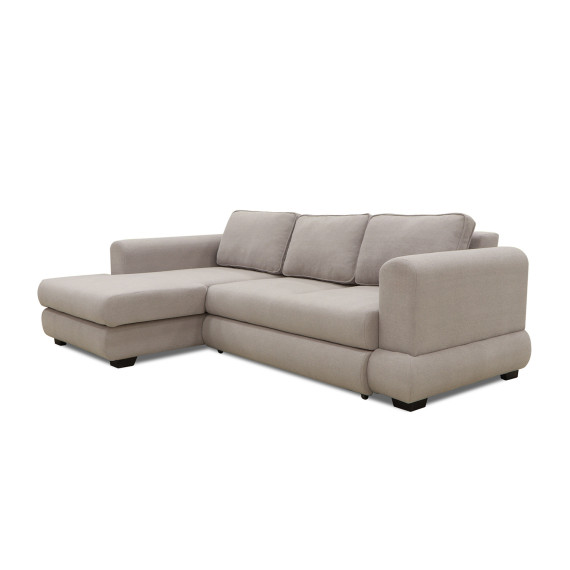 დივანი HOBEL CORNER SIDNEY PLUS F/Z GREY BUKLE 9 L (3)