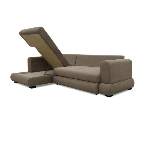 დივანი HOBEL CORNER SIDNEY PLUS LIGHT BROWN BUKLE 6 L (3)