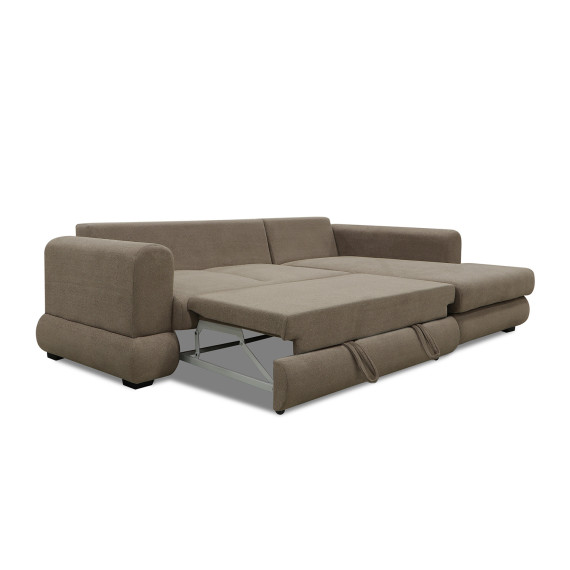 დივანი HOBEL CORNER SIDNEY PLUS LIGHT BROWN BUKLE 6 R (3)
