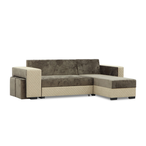 диван HOBEL CORNER SONYA BROWN MONACO 5/BROWN  BONCUK 6 R (5)