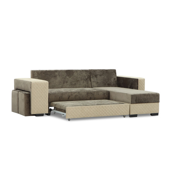 диван HOBEL CORNER SONYA BROWN MONACO 5/BROWN  BONCUK 6 R (5)