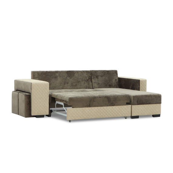 диван HOBEL CORNER SONYA BROWN MONACO 5/BROWN  BONCUK 6 R (5)