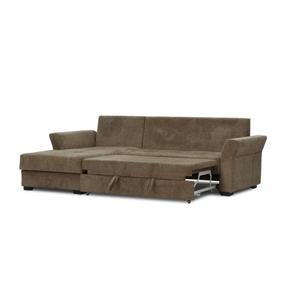დივანი HOBEL CORNER TEXAS BROWN BEATTO 1012 L(5)
