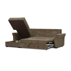 დივანი HOBEL CORNER TEXAS BROWN BEATTO 1012 L(5)