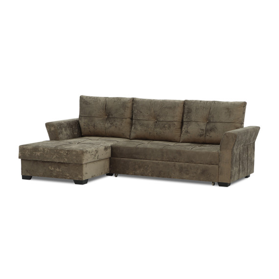диван HOBEL CORNER TEXAS BROWN MONACO 5 L (5)