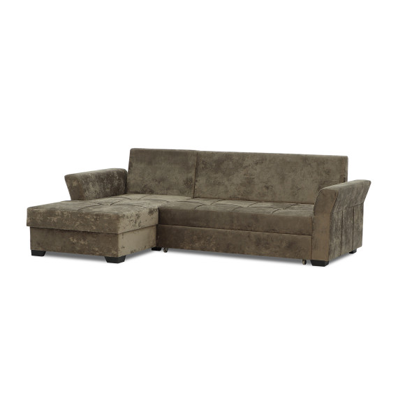диван HOBEL CORNER TEXAS BROWN MONACO 5 L (5)