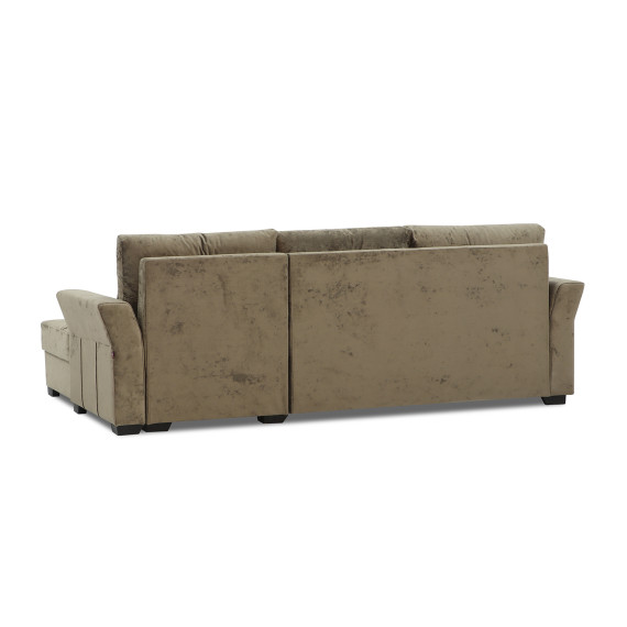 sofa HOBEL CORNER TEXAS BROWN MONACO 5 R (5)