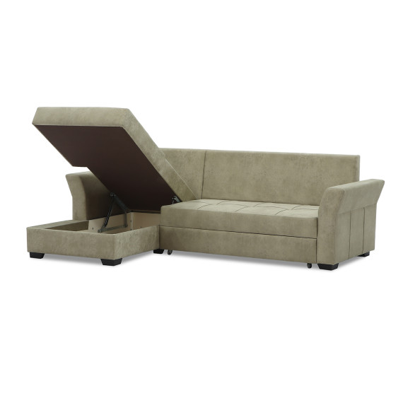 დივანი HOBEL CORNER TEXAS CREAM RONALDO 1803 L (5)