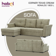 sofa HOBEL CORNER TEXAS CREAM RONALDO 1803 L (5)