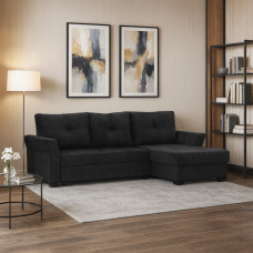 დივანი HOBEL CORNER TEXAS F/P DARK GREY BEATTO 1078 R (5)