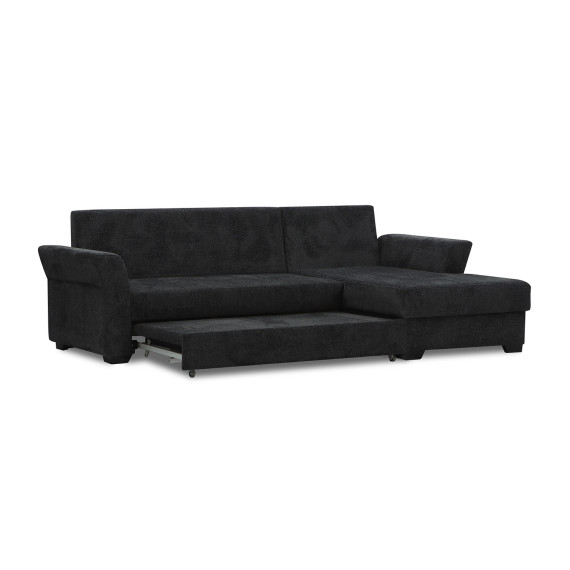 დივანი HOBEL CORNER TEXAS DARK GREY BEATTO 1078 R (5)