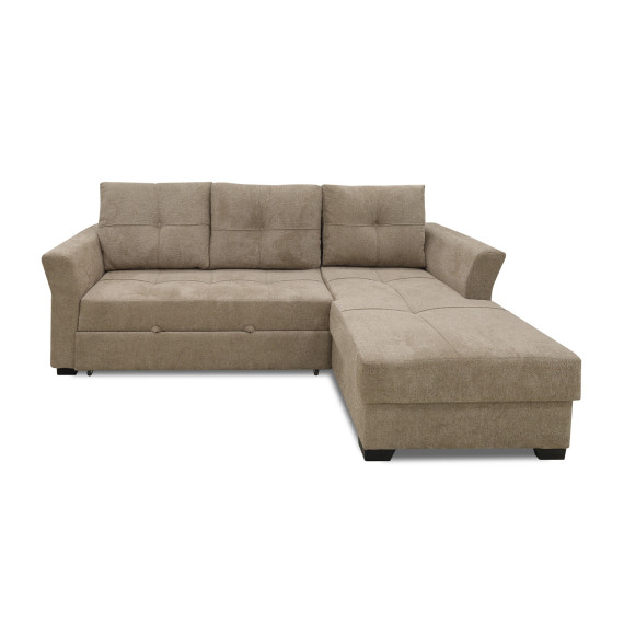 დივანი HOBEL CORNER TEXAS LIGHT BROWN BEATTO 1015 R (5)