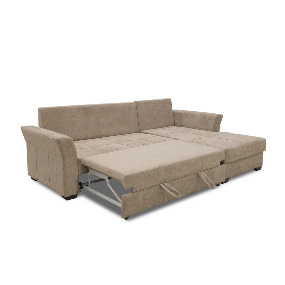 დივანი HOBEL CORNER TEXAS LIGHT BROWN BEATTO 1015 R (5)