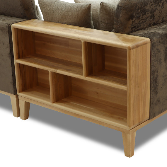 диван HOBEL CORNER WOOD DARK CAPPUCCINO MONACO 5/ INFINITY 103/INFINITY 290 L(5)