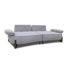 sofa HOBEL DANIA 2 STR OAK LIGHT GREY BONCUK 18/ DARK GREY BELLA 14 (3)