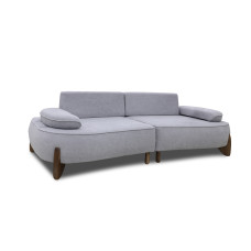 sofa HOBEL DANIA 2 STR OAK LIGHT GREY BONCUK 18/ DARK GREY BELLA 14 (3)