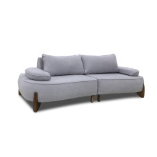 sofa HOBEL DANIA 2 STR OAK LIGHT GREY BONCUK 18/ DARK GREY BELLA 14 (3)