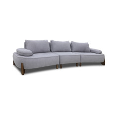 sofa HOBEL DANIA 3 STR OAK LIGHT GREY BONCUK 18/ DARK GREY BELLA 14 (4)