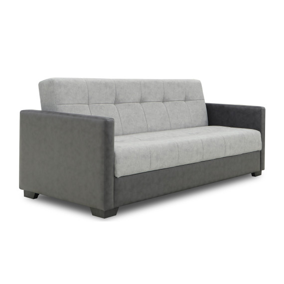 დივანი HOBEL MARVEL ECONOM DARK GREY 8410/LIGHT GREY YAGUAR 4 (2)