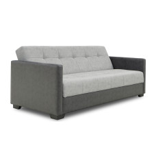 დივანი HOBEL MARVEL ECONOM DARK GREY 8410/LIGHT GREY YAGUAR 4 (2)