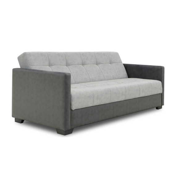 დივანი HOBEL MARVEL ECONOM DARK GREY 8410/LIGHT GREY YAGUAR 4 (2)