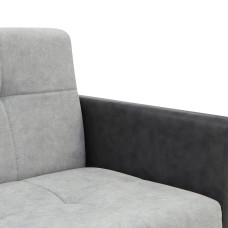 დივანი HOBEL MARVEL ECONOM DARK GREY 8410/LIGHT GREY YAGUAR 4 (2)