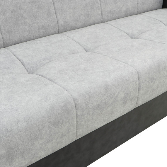 დივანი HOBEL MARVEL ECONOM DARK GREY 8410/LIGHT GREY YAGUAR 4 (2)