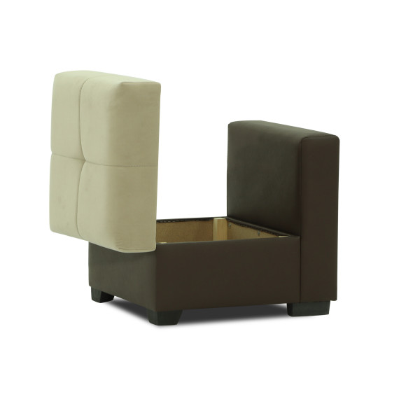 გარნიტური HOBEL FLY+PUFIK COFFEE V460/ LIGHT BROWN SCANDI 4 (3)