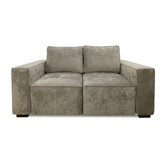 диван HOBEL LOTUS 2 STR CAPPUCCINO MONACO 4/ NIAGARA GREY (2)