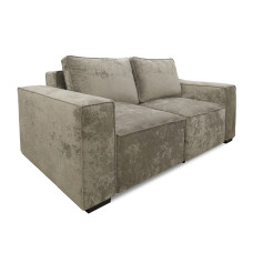 диван HOBEL LOTUS 2 STR CAPPUCCINO MONACO 4/ NIAGARA GREY (2)