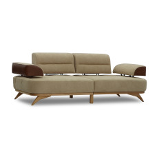 sofa HOBEL MANHATTAN HONEY PHANTOM 6 /LIGHT BROWN BONCUK 6 (3)