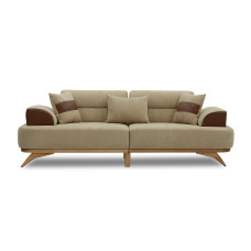 sofa HOBEL MANHATTAN HONEY PHANTOM 6 /LIGHT BROWN BONCUK 6 (3)