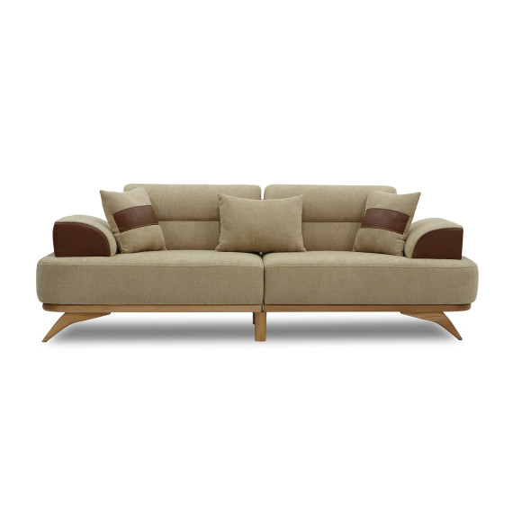 დივანი HOBEL MANHATTAN HONEY PHANTOM 6 /LIGHT BROWN BONCUK 6 (3)
