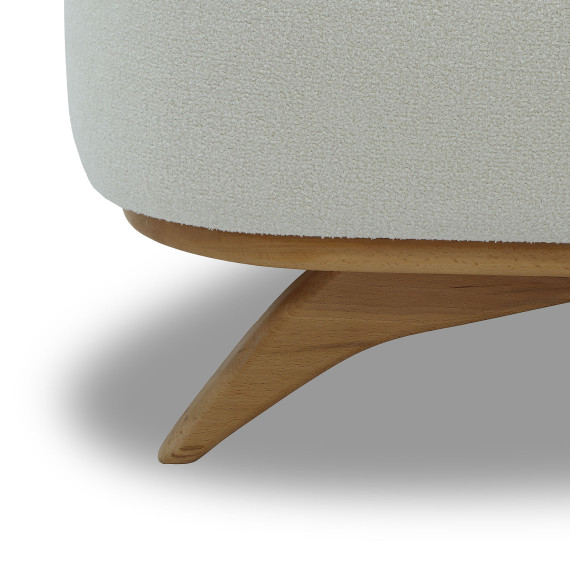 sofa HOBEL MANHATTAN HONEY PHANTOM 6 /WHITE BONCUK 2 (1)