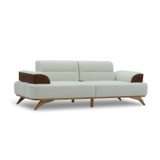 sofa HOBEL MANHATTAN HONEY PHANTOM 6 /WHITE BONCUK 2 (1)