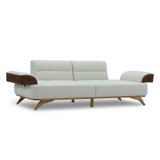 sofa HOBEL MANHATTAN HONEY PHANTOM 6 /WHITE BONCUK 2 (1)
