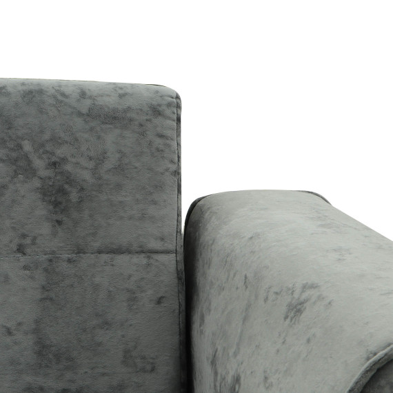 გარნიტური HOBEL MARK 3+1+1 LIGHT GREY MONACO 13/ DARK GREY MONACO 15 (3)