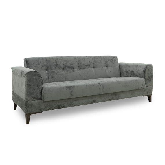 გარნიტური HOBEL MARK 3+1+1 LIGHT GREY MONACO 13/ DARK GREY MONACO 15 (3)