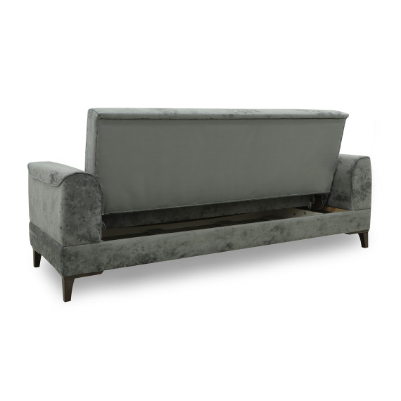 გარნიტური HOBEL MARK 3+1+1 LIGHT GREY MONACO 13/ DARK GREY MONACO 15 (3)