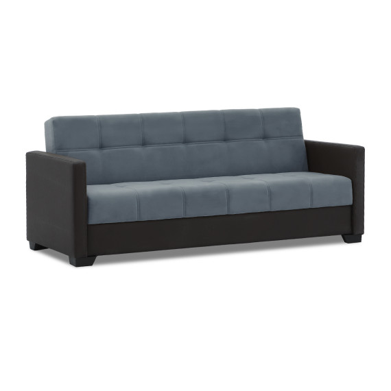 დივანი HOBEL MARVEL ECONOM DARK GREY 8410/ BLUE GREY VIVALDI 12 (2)
