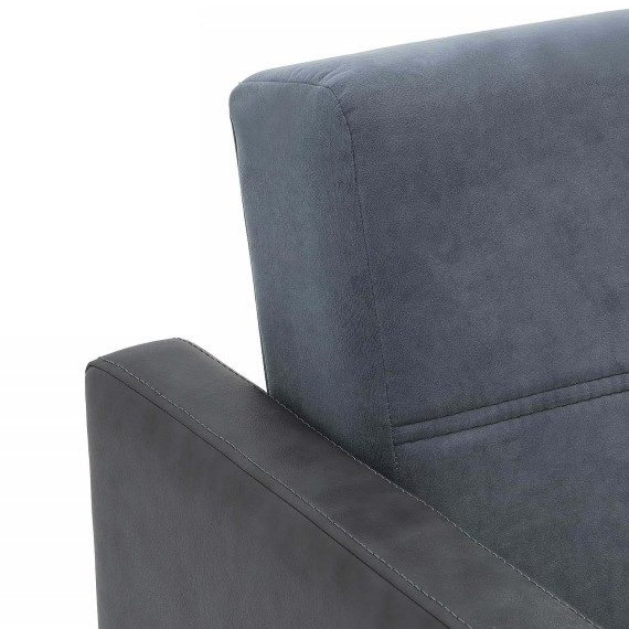 დივანი HOBEL MARVEL ECONOM DARK GREY 8410/ BLUE GREY VIVALDI 12 (2)