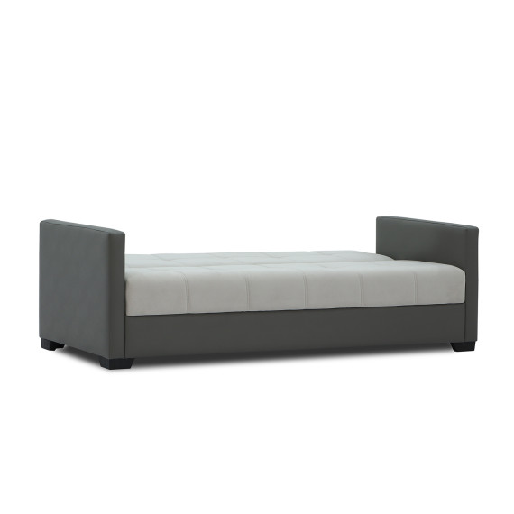 დივანი HOBEL MARVEL ECONOM GRAY V460/ LIGHT GRAY VIVALDI 6 (2)