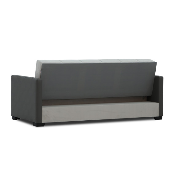 დივანი HOBEL MARVEL ECONOM GRAY V460/ LIGHT GRAY VIVALDI 6 (2)