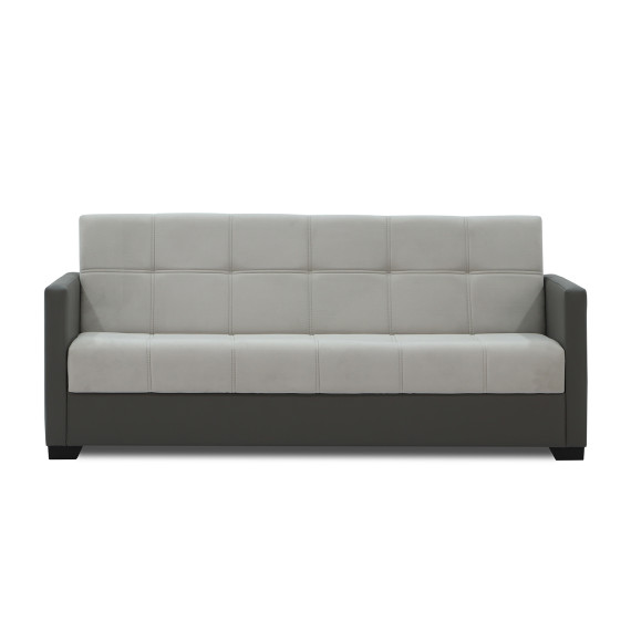 დივანი HOBEL MARVEL ECONOM GRAY V460/ LIGHT GRAY VIVALDI 6 (2)