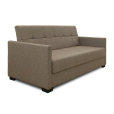 sofa HOBEL MARVEL FIX ECONOM LIGHT BROWN AFO-5 (2)
